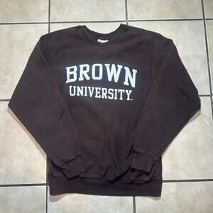 Vintage 90s Brown University Ivy League MV Sport Pro Weave Sweatshirt Mens Small